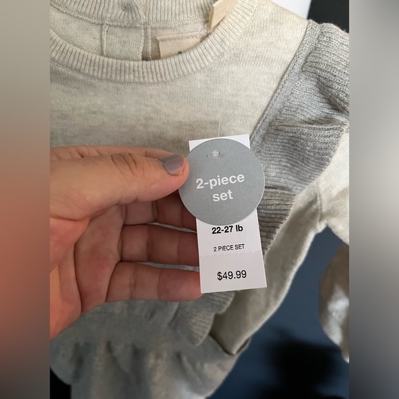 NWT BABYGAP Baby Two-Piece Sweater Outfit Set Size 12-18 Months - Picture 8 of 8